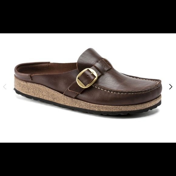 Birkenstock | Shoes | Birkenstock Buckley Grained Leather Worn Twice |  Poshmark